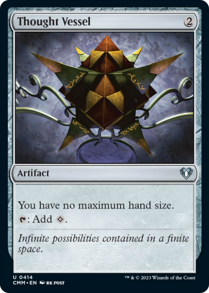 Thought Vessel [Commander Masters] Magic: The Gathering