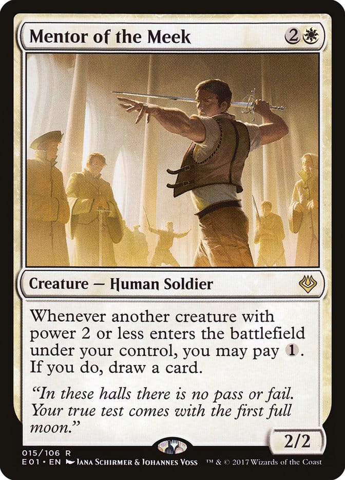 Mentor of the Meek [Archenemy: Nicol Bolas] Magic: The Gathering
