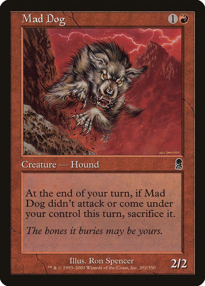 Mad Dog [Odyssey] Magic: The Gathering