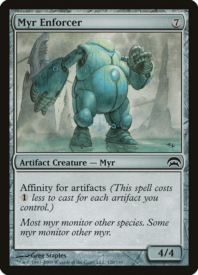 Myr Enforcer [Planechase] Magic: The Gathering