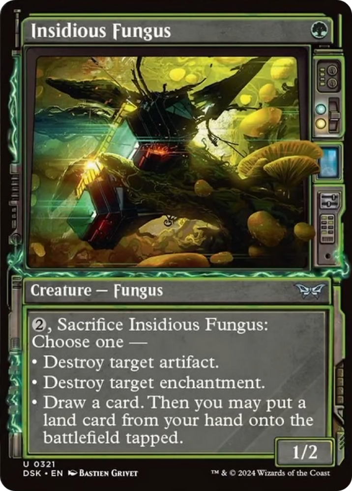 Insidious Fungus (Showcase) [Duskmourn: House of Horror] Magic: The Gathering