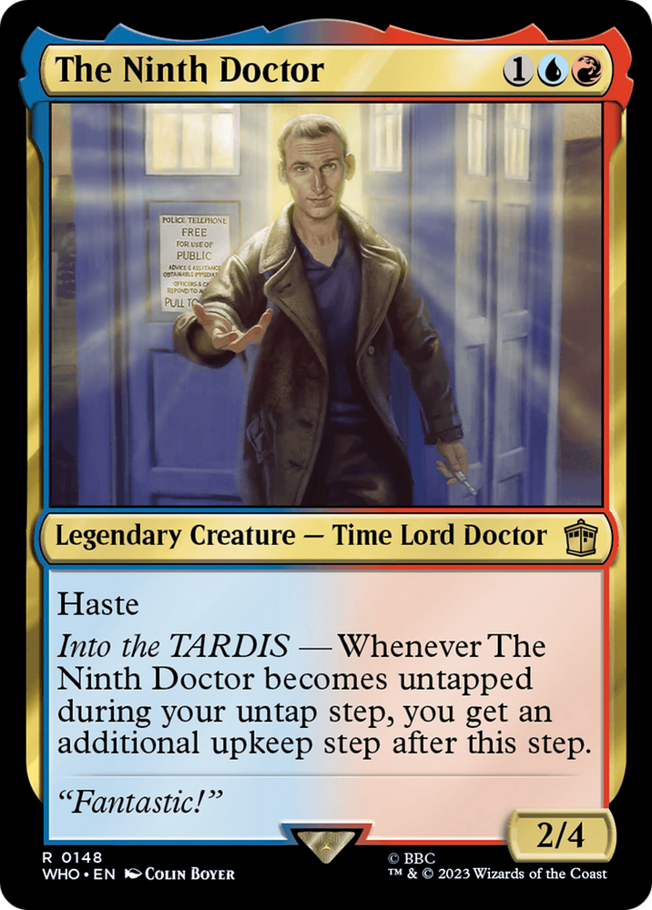 The Ninth Doctor [Doctor Who] Magic: The Gathering