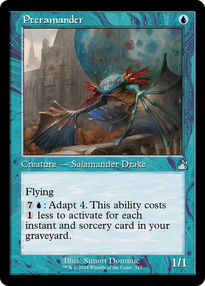 Pteramander (Retro Frame) [Ravnica Remastered] Magic: The Gathering