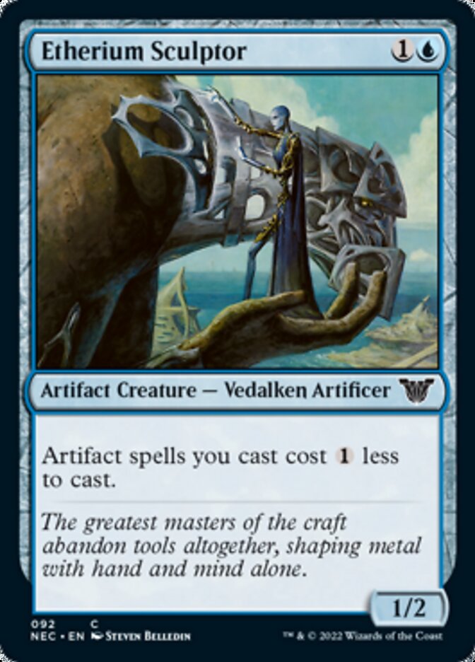 Etherium Sculptor [Kamigawa: Neon Dynasty Commander] Magic: The Gathering