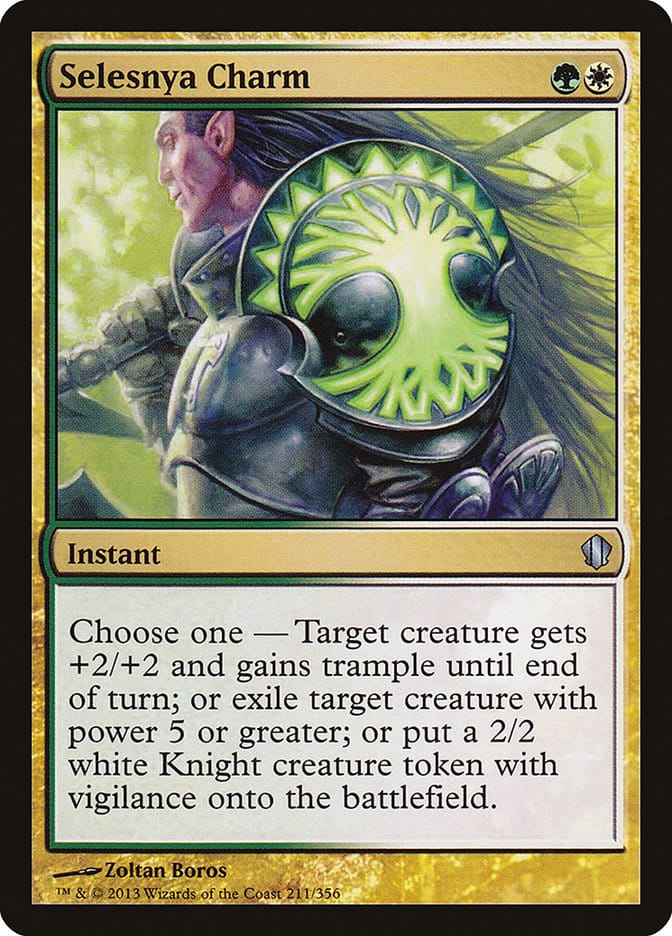 Selesnya Charm [Commander 2013] Magic: The Gathering