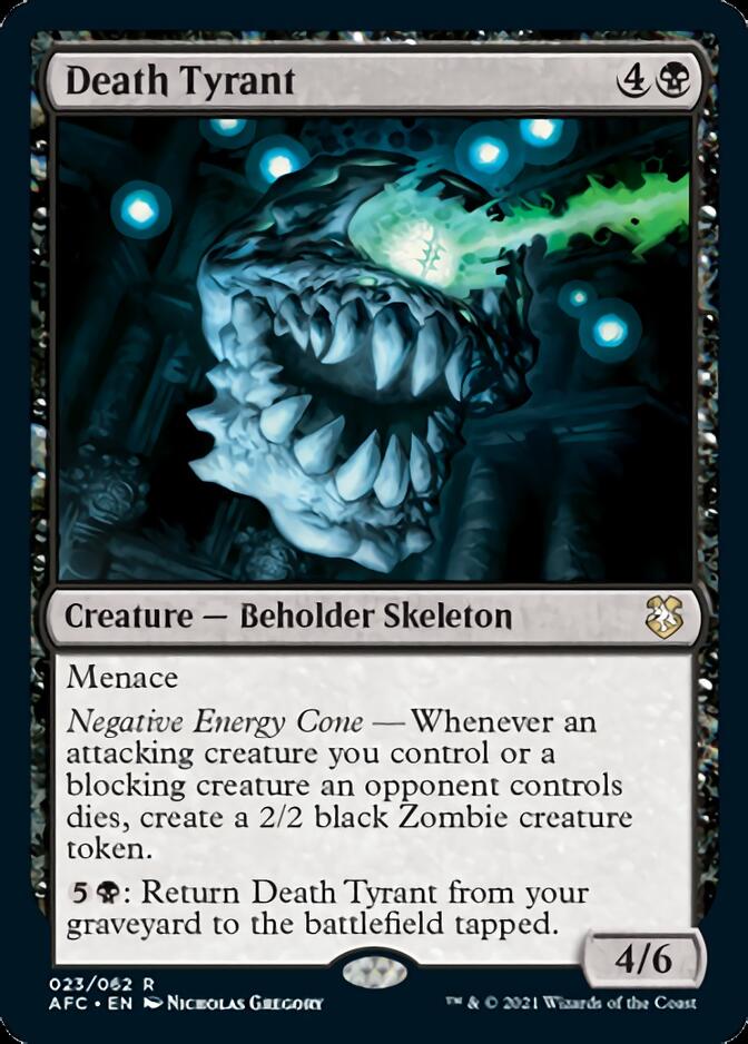 Death Tyrant [Dungeons & Dragons: Adventures in the Forgotten Realms Commander] Magic: The Gathering