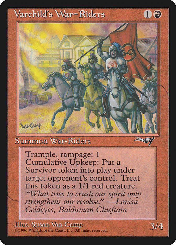 Varchild's War-Riders [Alliances] Magic: The Gathering