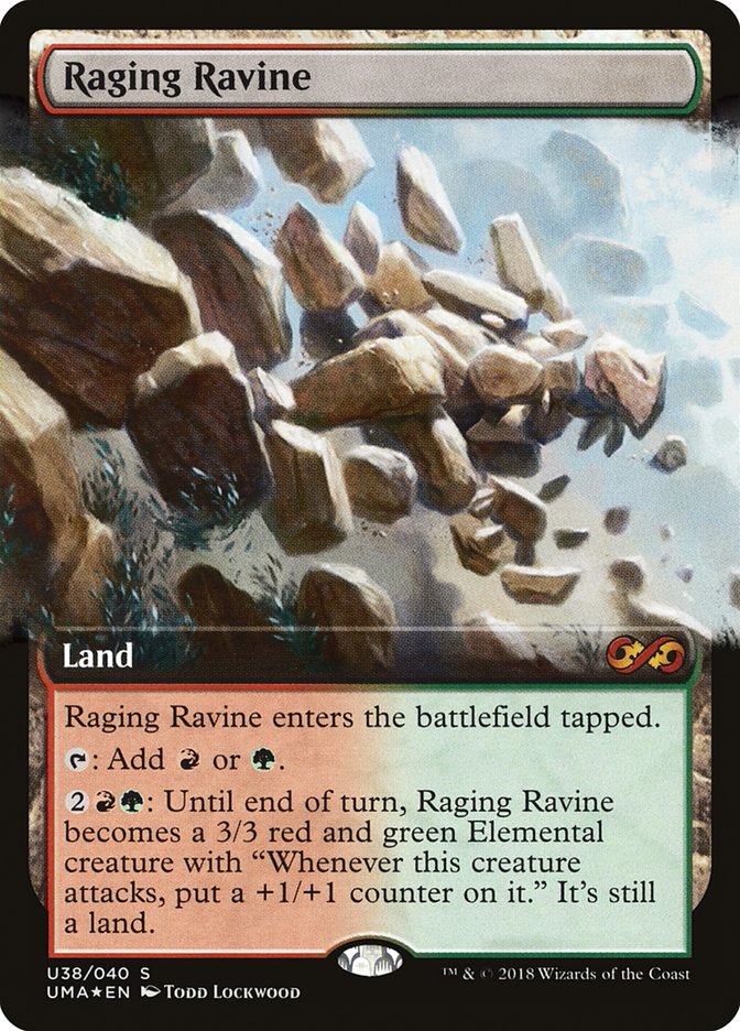 Raging Ravine (Topper) [Ultimate Masters Box Topper] Magic: The Gathering