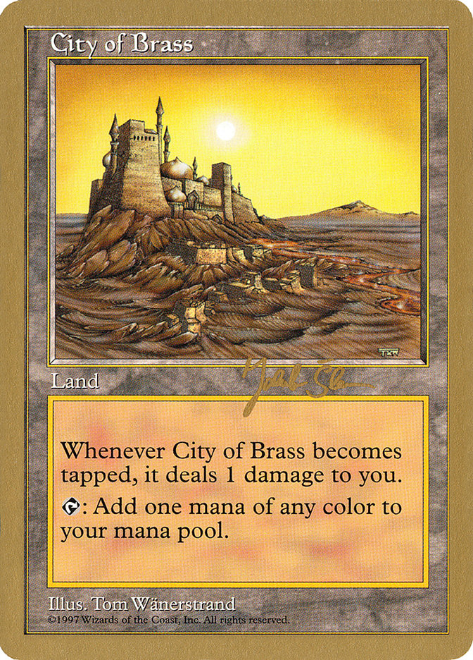 City of Brass (Jakub Slemr) [World Championship Decks 1997] Magic: The Gathering