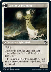 Lunarch Veteran // Luminous Phantom [Innistrad: Midnight Hunt] Magic: The Gathering