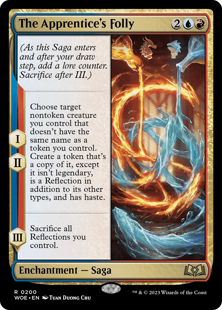 The Apprentice's Folly [Wilds of Eldraine] Magic: The Gathering
