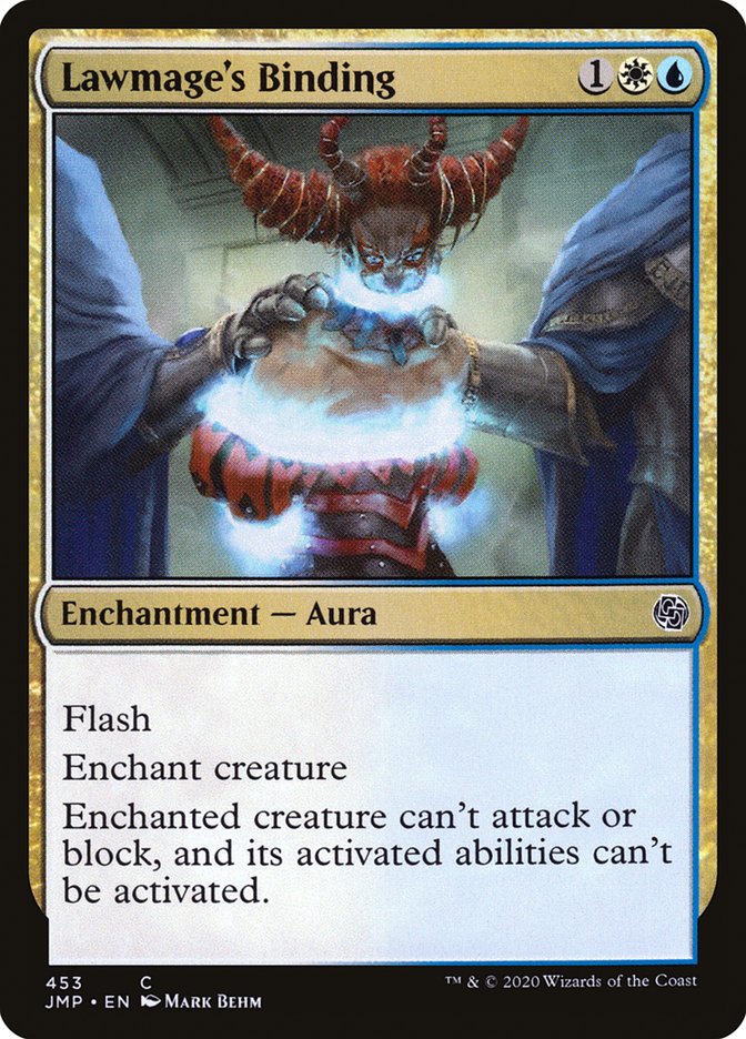 Lawmage's Binding [Jumpstart] Magic: The Gathering