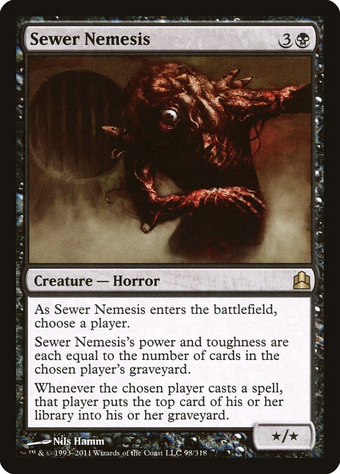 Sewer Nemesis [Commander 2011] Magic: The Gathering