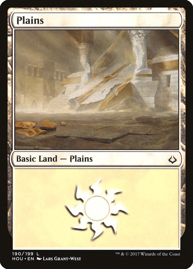 Plains (190) [Hour of Devastation] Magic: The Gathering