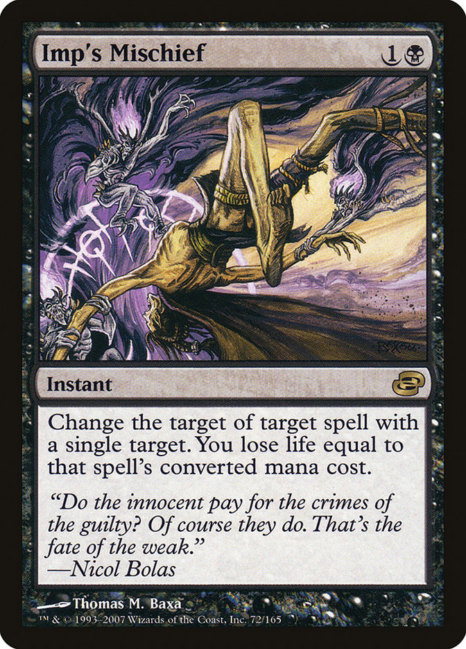 Imp's Mischief [Planar Chaos] Magic: The Gathering