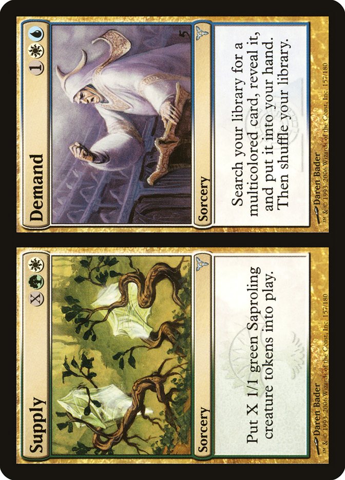 Supply // Demand [Dissension] Magic: The Gathering