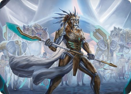 Kemba, Kha Regent Art Card [Commander Masters Art Series] Magic: The Gathering