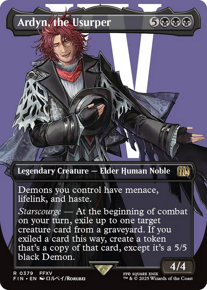 Ardyn, the Usurper (Borderless) (0379) [FINAL FANTASY] Magic: The Gathering