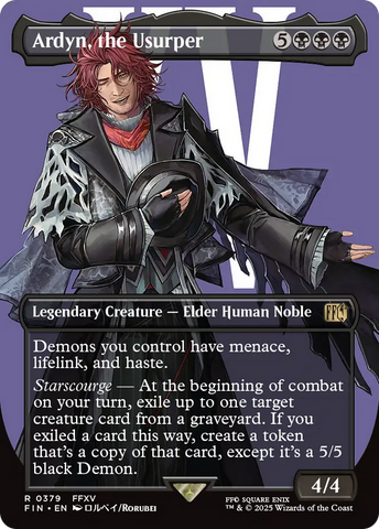 Ardyn, the Usurper (Borderless) (0379) [FINAL FANTASY] Magic: The Gathering