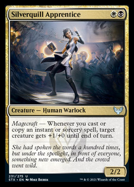 Silverquill Apprentice [Strixhaven: School of Mages] Magic: The Gathering