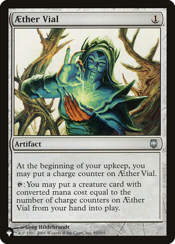 Aether Vial [The List] Magic: The Gathering