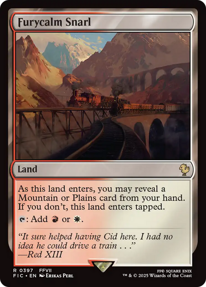 Furycalm Snarl [FINAL FANTASY Commander] Magic: The Gathering