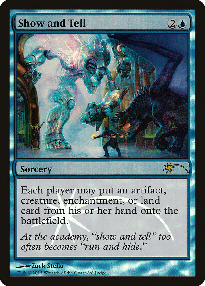 Show and Tell [Judge Gift Cards 2013] Magic: The Gathering