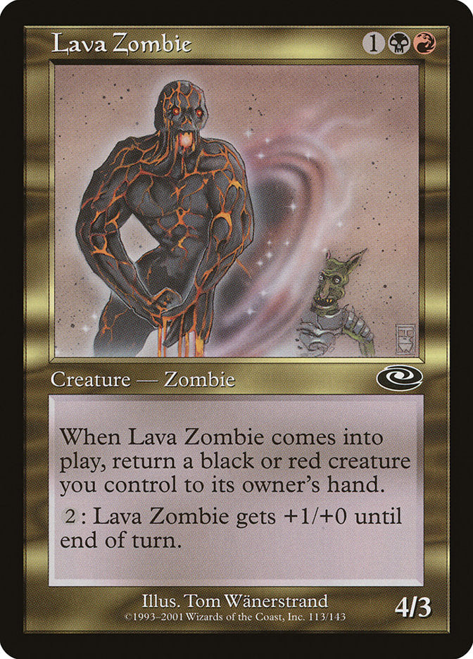 Lava Zombie [Planeshift] Magic: The Gathering