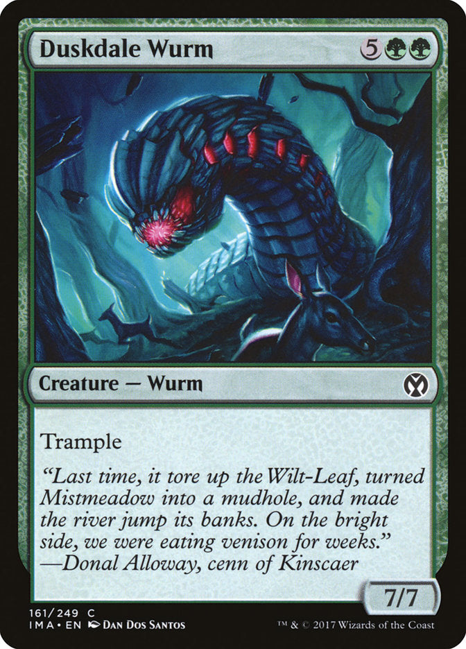 Duskdale Wurm [Iconic Masters] Magic: The Gathering