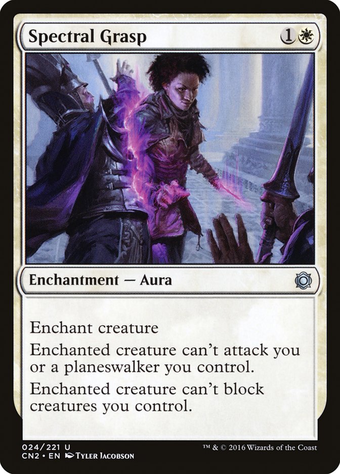 Spectral Grasp [Conspiracy: Take the Crown] Magic: The Gathering