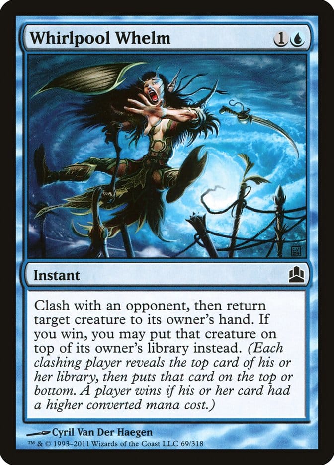 Whirlpool Whelm [Commander 2011] Magic: The Gathering