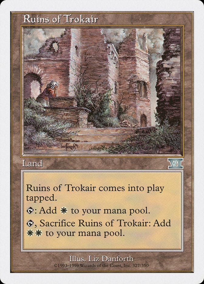Ruins of Trokair [Classic Sixth Edition] Magic: The Gathering