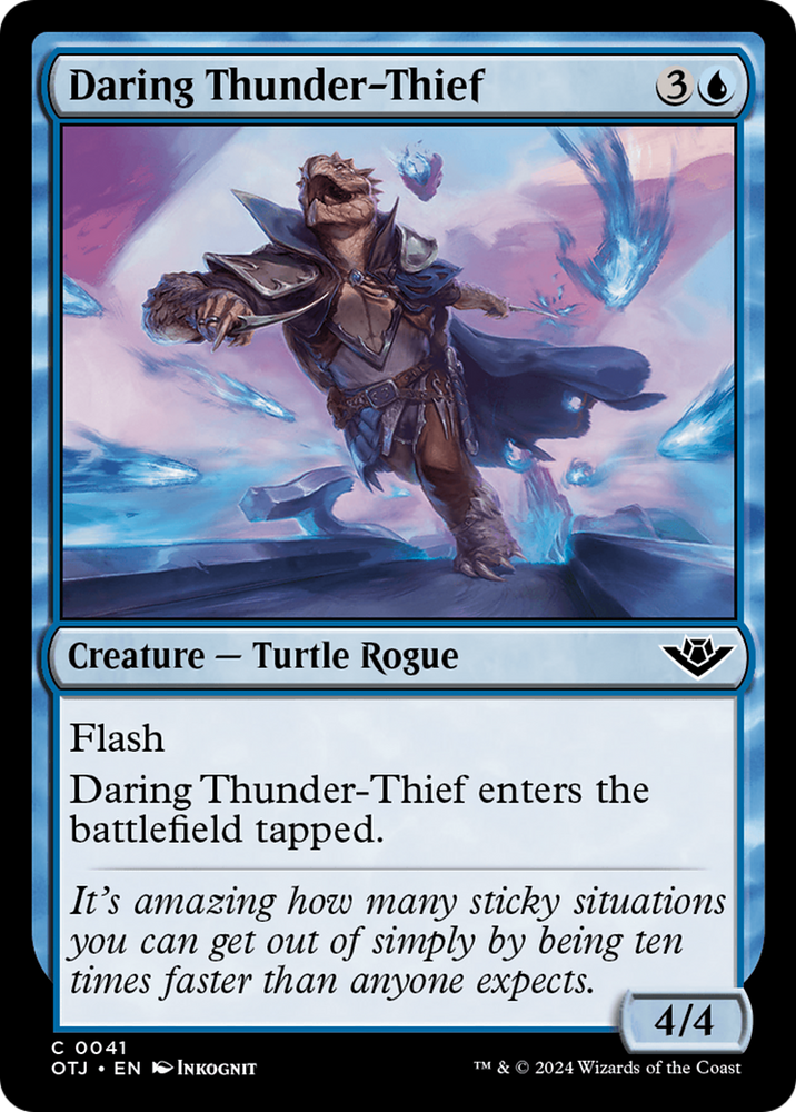 Daring Thunder-Thief [Outlaws of Thunder Junction] Magic: The Gathering