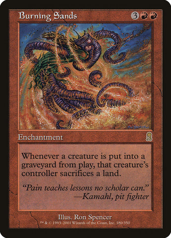 Burning Sands [Odyssey] Magic: The Gathering