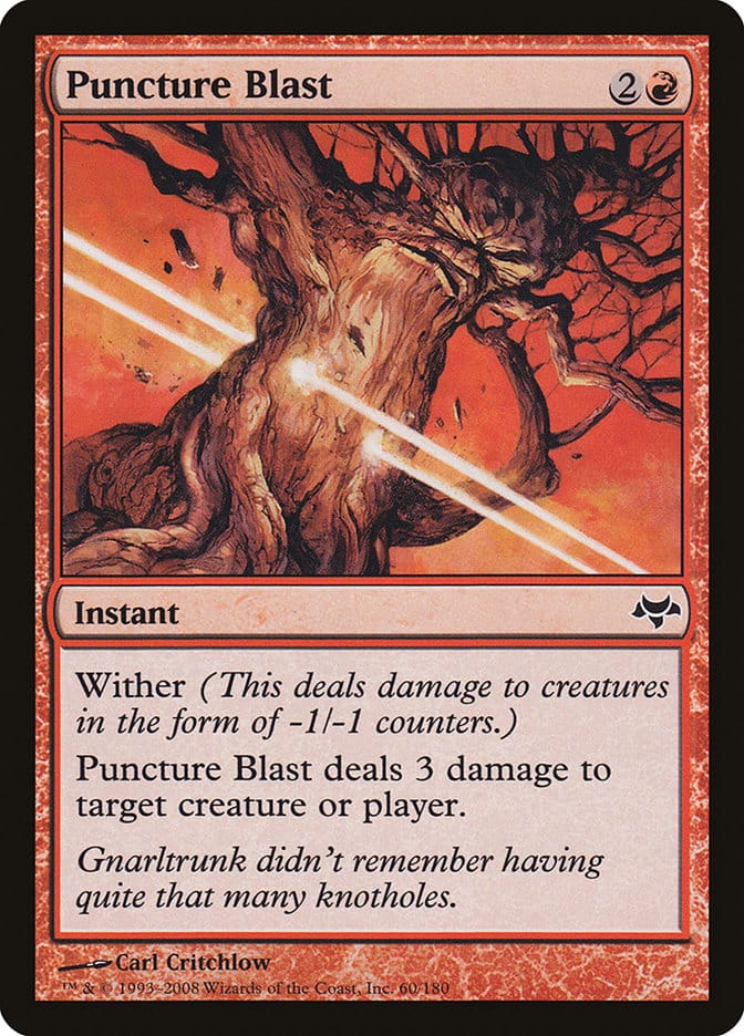 Puncture Blast [Eventide] Magic: The Gathering