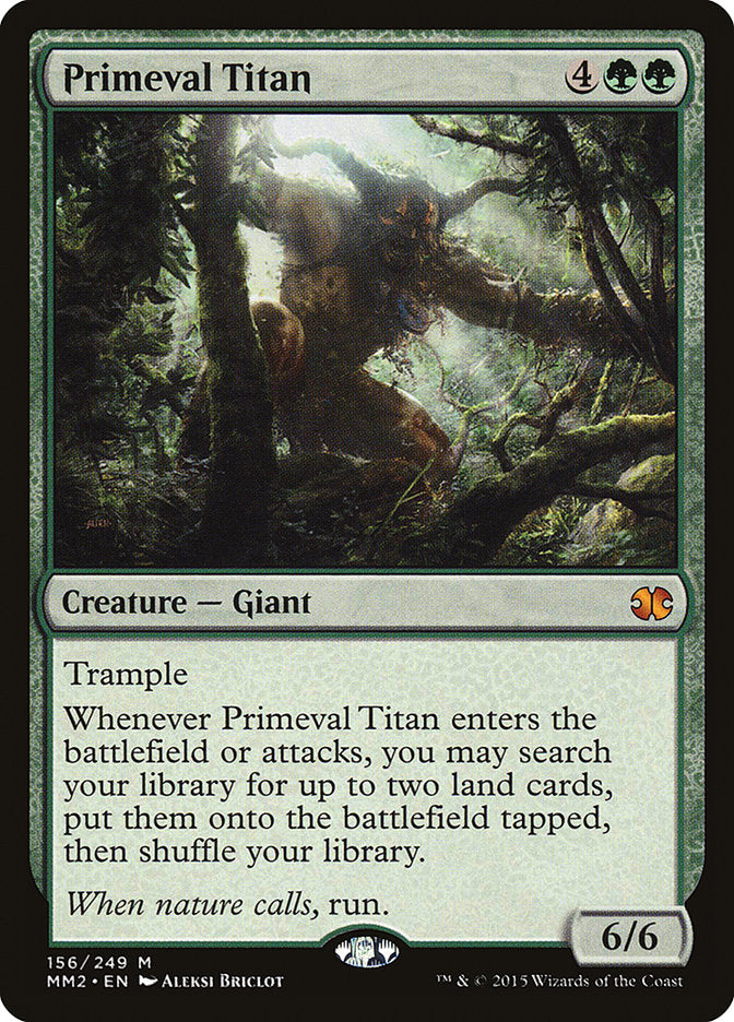 Primeval Titan [Modern Masters 2015] Magic: The Gathering