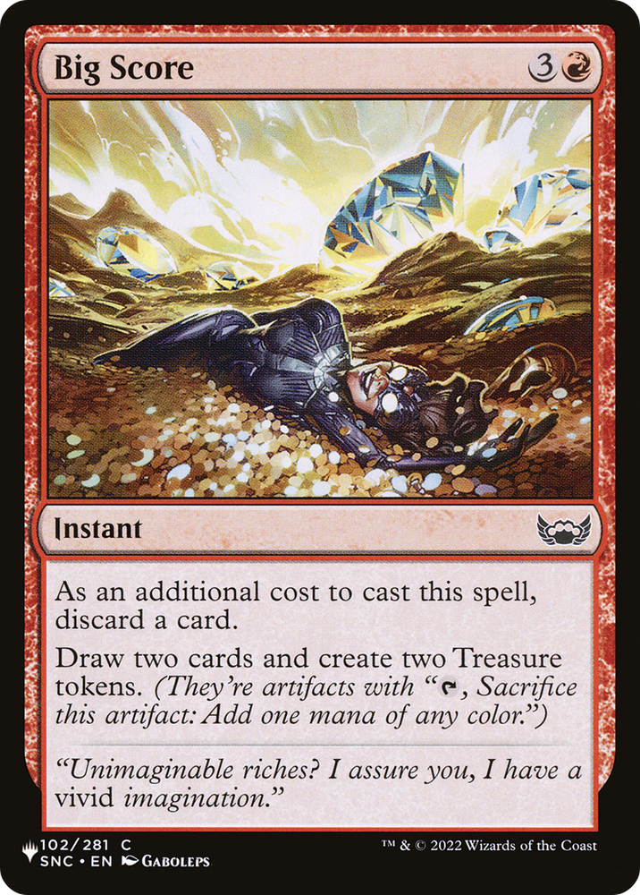 Big Score [The List] Magic: The Gathering