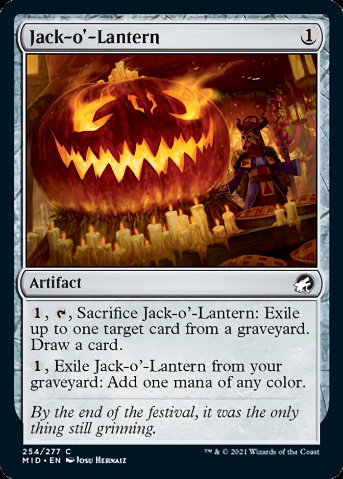 Jack-o'-Lantern [Innistrad: Midnight Hunt] Magic: The Gathering