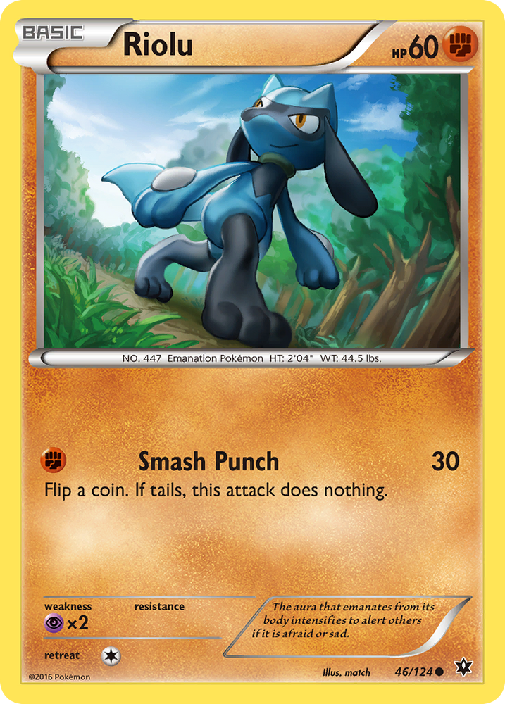 Riolu (46/124) [XY: Fates Collide] Pokémon