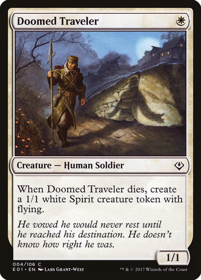 Doomed Traveler [Archenemy: Nicol Bolas] Magic: The Gathering