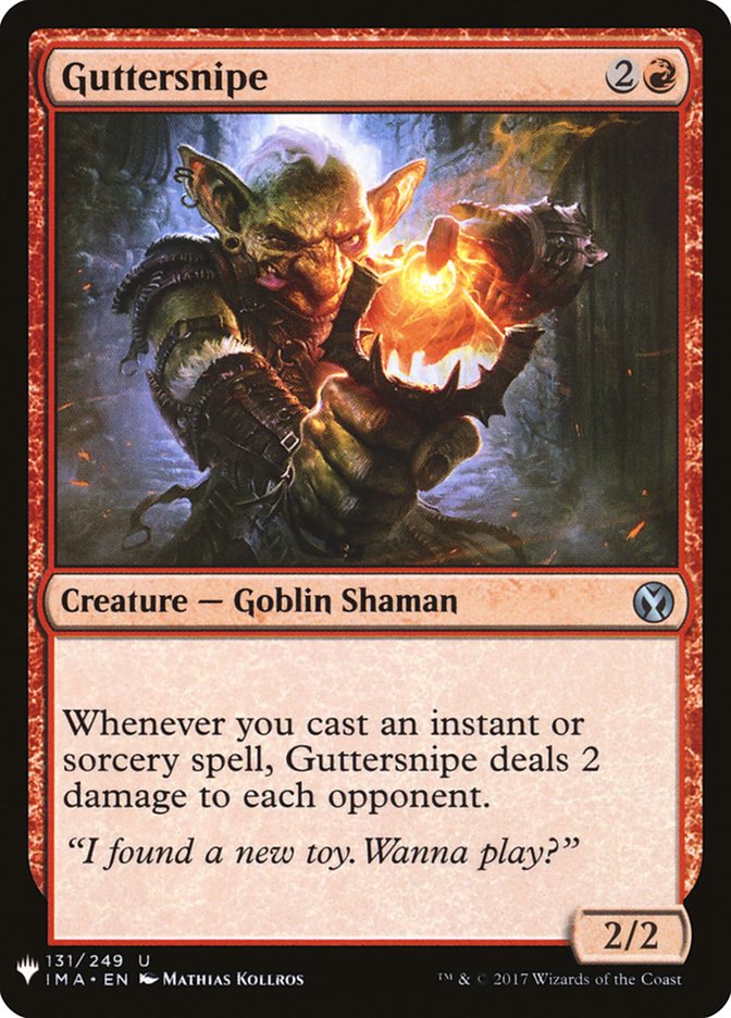 Guttersnipe [Mystery Booster] Magic: The Gathering