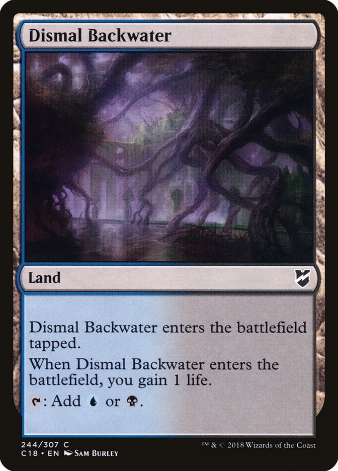 Dismal Backwater [Commander 2018] Magic: The Gathering
