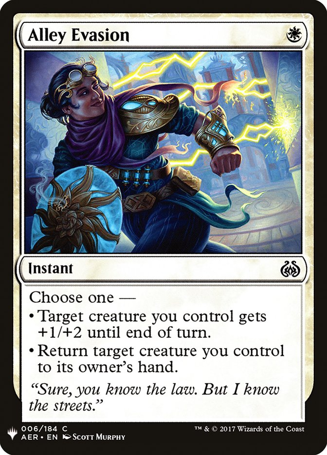 Alley Evasion [Mystery Booster] Magic: The Gathering