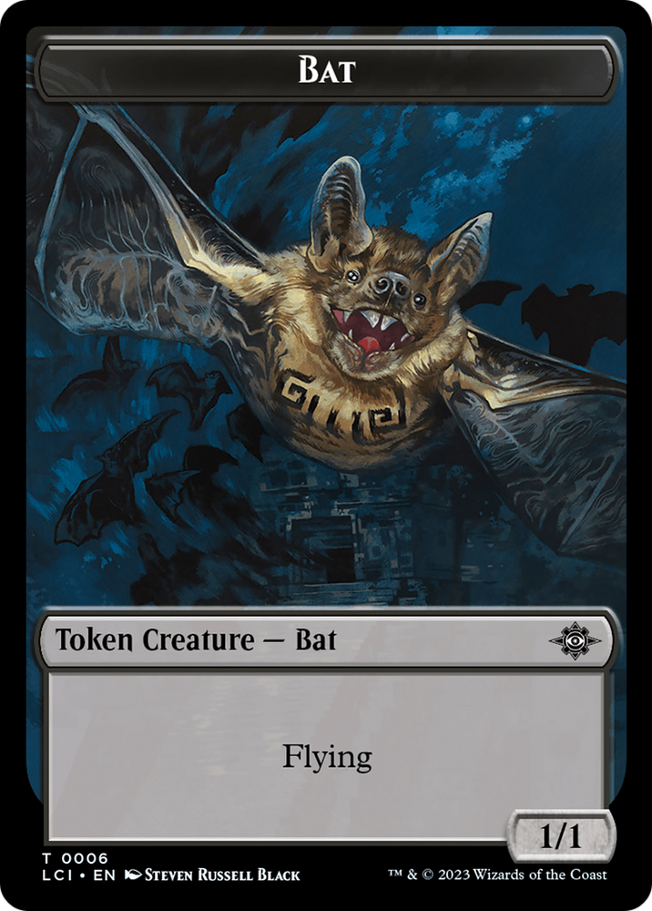 Vampire // Bat Double-Sided Token [The Lost Caverns of Ixalan Tokens] Magic: The Gathering