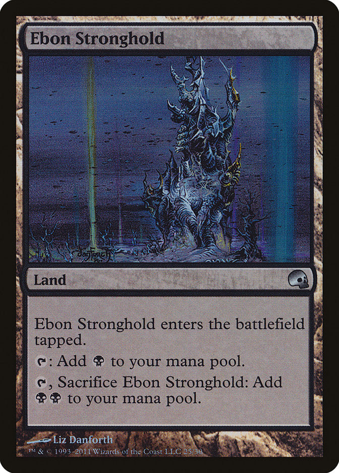 Ebon Stronghold [Premium Deck Series: Graveborn] Magic: The Gathering