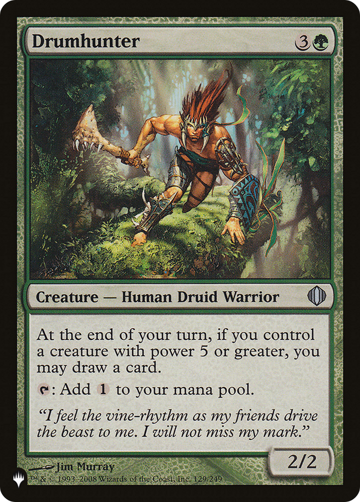 Drumhunter [The List] Magic: The Gathering