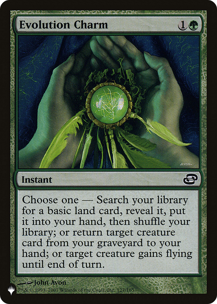 Evolution Charm [The List] Magic: The Gathering