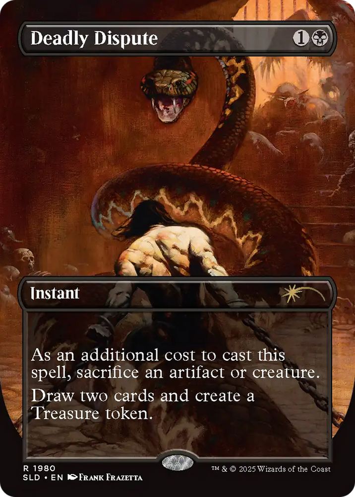 Deadly Dispute (1980) (Rainbow Foil) [Secret Lair Drop Series] Magic: The Gathering