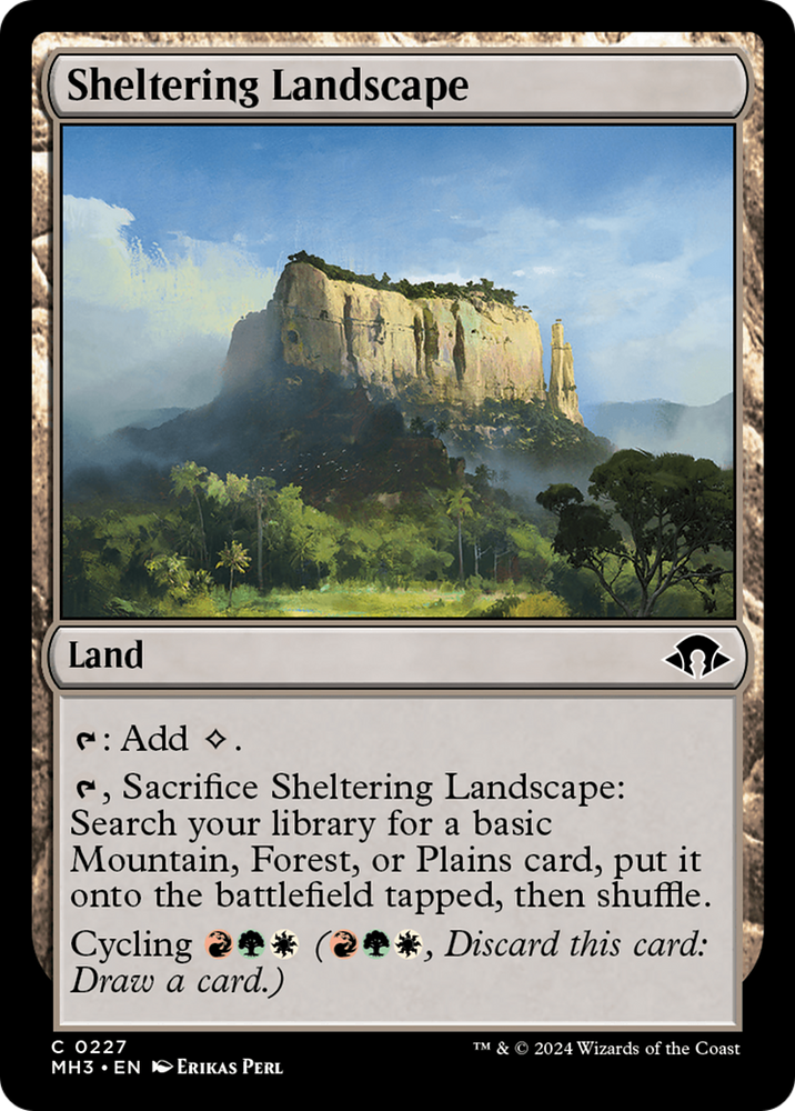 Sheltering Landscape [Modern Horizons 3] Magic: The Gathering