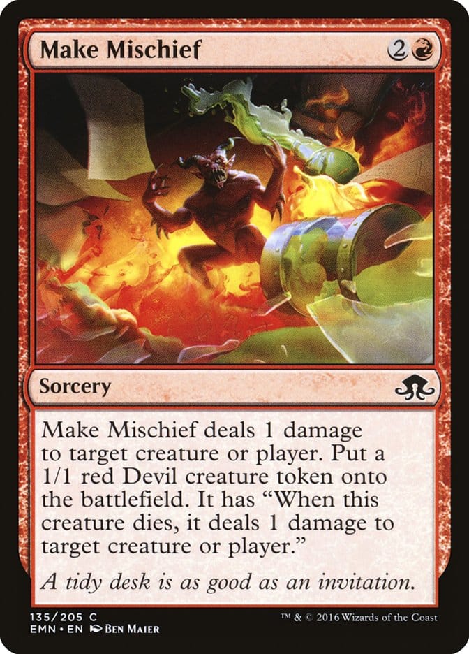 Make Mischief [Eldritch Moon] Magic: The Gathering